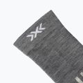 Ponožky X-Socks Hike Discover Merino Crew seal grey/light sand 3
