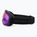Lyžiarske okuliare SCOTT Faze II mineral black/amp illuminator blue chrome 4