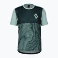 Pánsky cyklistický dres SCOTT Trail Vertic aruba green/mineral green