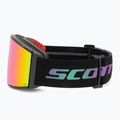 Lyžiarske okuliare SCOTT React black/aurora green/enhancer teal chrome/pro green 5