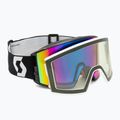Lyžiarske okuliare SCOTT React mineral black/white/enhancer teal chrome/pro green