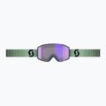 Lyžiarske okuliare SCOTT Shield LS soft green/black/light sensitive blue chrome 2