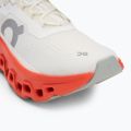 Dámske bežecké topánky On Cloudmonster white/flame 7