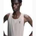 Pánske bežecké tielko On Race Singlet pearl 5