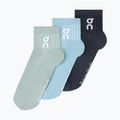 Ponožky On Logo Sock Mid 3 pary mauve/lavendula