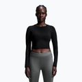 Dámske tréningové tričko longsleeve On Running Studio Long-T Crop black