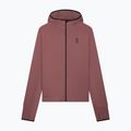 Pánska bežecká mikina On Climate Zip Hoodie barberry