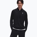 Pánska bežecká mikina On Core 1/4 Zip black