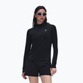 Dámska bežecká mikina On Core 1/4 Zip black