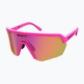 Slnečné okuliare SCOTT Sport Shield acid pink/pink chrome