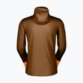 Pánska mikina SCOTT Defined Light Hoody bread brown/flash orange 2