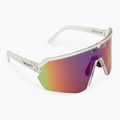 Slnečné okuliare SCOTT Sport Shield priesvitné/teal chrómové