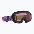 Detské lyžiarske okuliare SCOTT Witty SGL purple/neon pink/enhancer