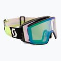 Lyžiarske okuliare SCOTT React black/neon yellow/amp lavender chrome