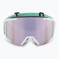 Lyžiarske okuliare SCOTT Shield white/mint green/& lavender chrome 2