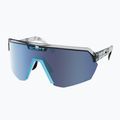 Slnečné okuliare SCOTT Sport Shield black/neon blue/amp beryl blue chrome