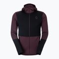 Pánska fleecová mikina SCOTT Defined Light Hoody cocoa red/black