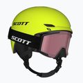 Detská lyžiarska prilba SCOTT Track + Gogle Factor Pro Combo neon yellow/black