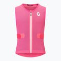 Detská ochranná vesta SCOTT Vest Airflow Jr neon pink
