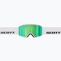Lyžiarske okuliare SCOTT Trace Pro white/green chrome 3
