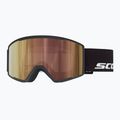Lyžiarske okuliare SCOTT Trace Pro Light Sensitive black/amp ls cinnamon chrome