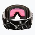 Lyžiarske okuliare Scott Neo Light Sensitive S2-4 granite black/white/amp ls blue chrome 3