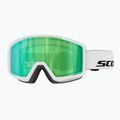 Lyžiarske okuliare SCOTT Trace Pro Compact white/green chrome