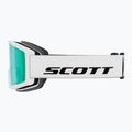 Lyžiarske okuliare SCOTT Trace Pro Compact white/green chrome 2