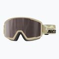 Lyžiarske okuliare SCOTT Trace Pro Compact mojave beige/silver chrome