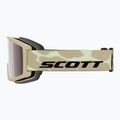 Lyžiarske okuliare SCOTT Trace Pro Compact mojave beige/silver chrome 2