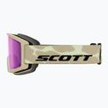 Lyžiarske okuliare SCOTT Trace Pro Comact Light Sensitive S2-4 mojave beige/amp ls blue chrome 3