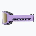 Lyžiarske okuliare SCOTT Trace Pro Compact Light Sensitive S1-3 sherbet purple/black/amp ls cinnamon chrome 3