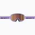 Lyžiarske okuliare SCOTT Trace Pro Compact Light Sensitive S1-3 sherbet purple/black/amp ls cinnamon chrome 4