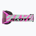 Detské lyžiarske okuliare SCOTT Shield neon pink/mint green/rose 3