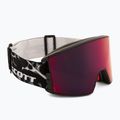Lyžiarske okuliare SCOTT React Light Sensitive granite black/white/amp red chrome 2