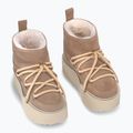 Dámske snehule INUIKII Classic Low Platform beige 9