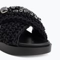 Dámske šľapky INUIKII Woven Stones black 7