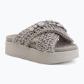 Dámske šľapky INUIKII Woven Stones Platform stone grey