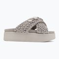 Dámske šľapky INUIKII Woven Stones Platform stone grey 2