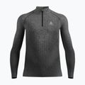 Pánska termoaktívna mikina ODLO Performance Warm Blackcomb Bl Top Turtle Neck HZ black