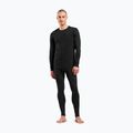 Pánska termo mikina ODLO Merino 200 Bl Top Crew Neck black 2