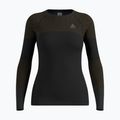 Dámska termoaktívna mikina ODLO Fundamentals Performance Warm Bl Top Crew Neck black