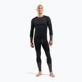 Pánske termo tričko longsleeve ODLO Fundamentals Performance Warm Bl Top Crew Neck black 2