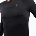 Pánske termo tričko longsleeve ODLO Fundamentals Performance Warm Bl Top Crew Neck black 4