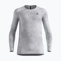 Pánska termoakčná mikina ODLO Active Warm X Pow Bl Top Crew Neck odlo silver grey