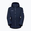 MAMMUT Convey Tour HS Dámska bunda do dažďa s kapucňou námornícka modrá