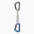 Mammut Workhorse Keylock Quickdraw 17 cm sivý/modrý lezecký expres
