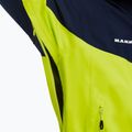 MAMMUT Convey Tour HS pánska bunda do dažďa zelená a tmavomodrá 4