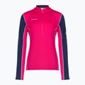 Dámska trekingová mikina MMMUT Aenergy ML Half Zip Pull pink and navy blue