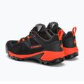 Pánske trekové topánky Mammut Sapuen Low GTX black and red 3